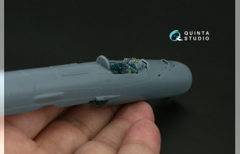 3D Декаль интерьера кабины МиГ-21БИС Поздний (с системой Полет-ОИ) (Eduard) (с 3D-печатными деталями)