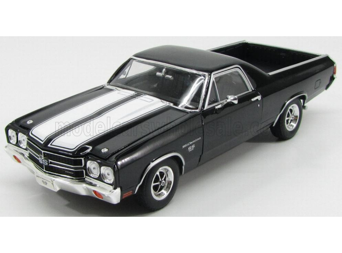 CHEVROLET EL CAMINO 369 SS Pick-up (1970), black/white 
