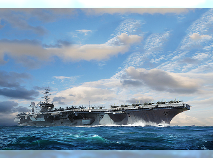 Сборная модель USS Constellation CV-64