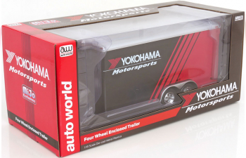 SONSTIGES Car Trailer Yokohama Motorsports, black red silver