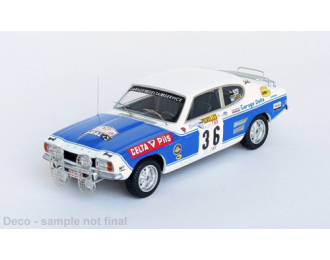 FORD Capri Rally Tap #36 R.Blomme/A.Gianfaldone (1972), blue/white