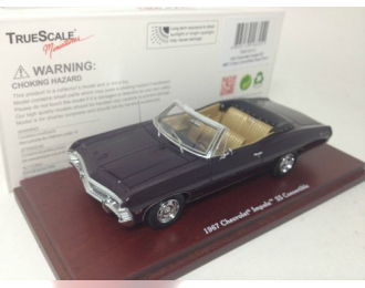 CHEVROLET Impala SS 2 Door Convertible 1967 Royal Plum, black