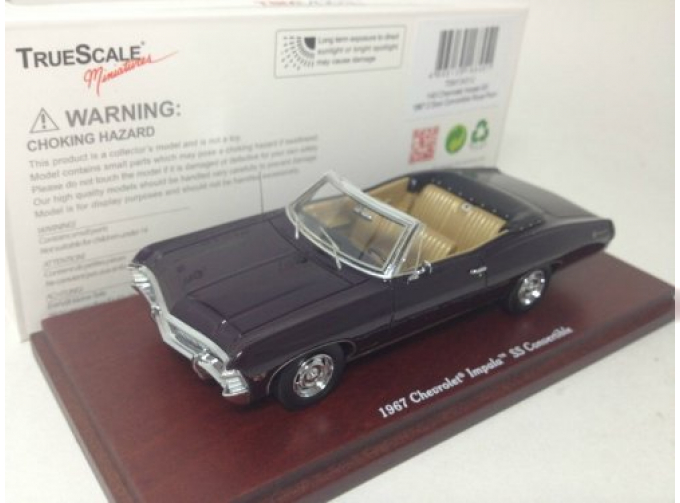 CHEVROLET Impala SS 2 Door Convertible 1967 Royal Plum, black