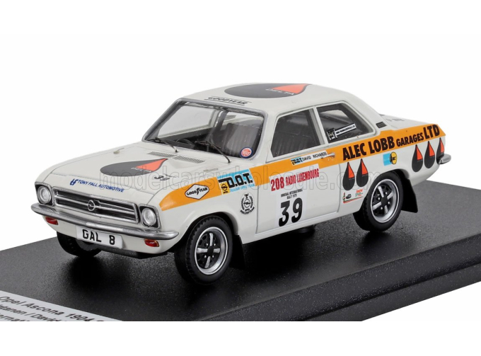 OPEL Ascona Sr N 39 Rally Donegal International (1975) Ari Vatanen - David Richards, White