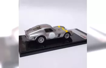 FERRARI 250 GTO (1962) yellow Stripe white circles 4153GT Current Car, Silver