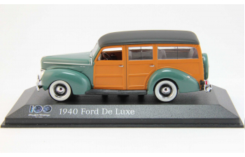 FORD De Luxe (1940), green / brown