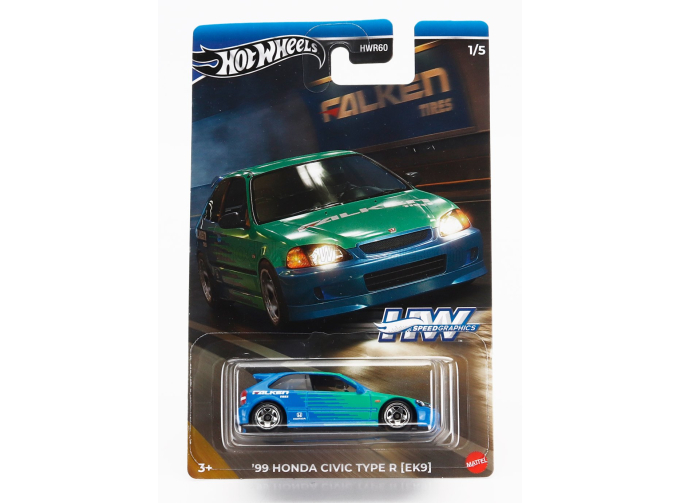 HONDA Civic Type-r Ek9 (1999), Blue Green