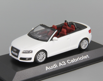 AUDI A3 Cabriolet, white