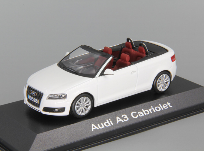 AUDI A3 Cabriolet, white