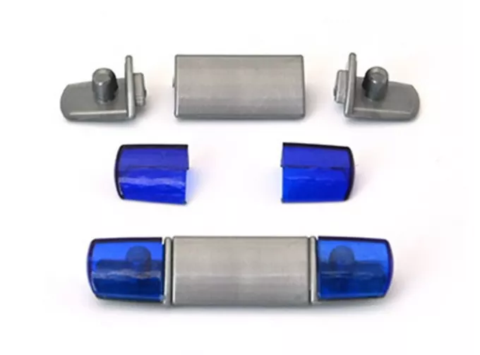 Проблесковый маяк Hella Light, серебристо-синий