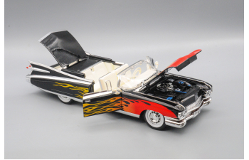 CADILLAC Eldorado 59 чёрный, пламя, 24 см.