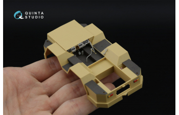 3D Декаль интерьера кабины Советский/Российский палубный тягач, модель 3913 (RFM) (с 3D-печатными деталями)