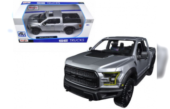 FORD F-150 Raptor Pick-up (2017), grey 