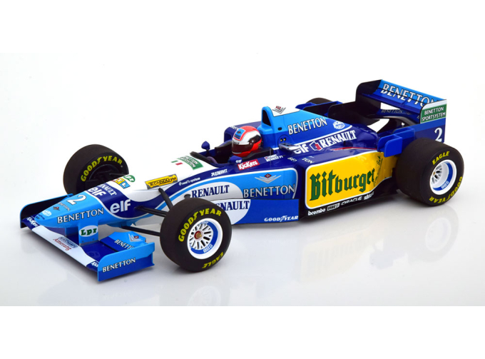 BENETTON Renault B195 Winner GP Great Britain, Herbert (1995)