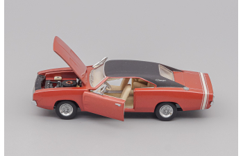 DODGE Charger HT Coupe 1968, copper / black