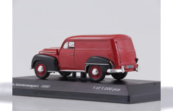 OPEL Olympia (фургон) (1950), red/black