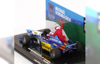 BENETTON Renault B195 Taxi GP Canada, Schumacher mit Alesi (1995)