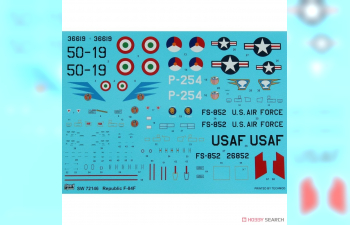 Сборная модель F-84F Thunderstreak