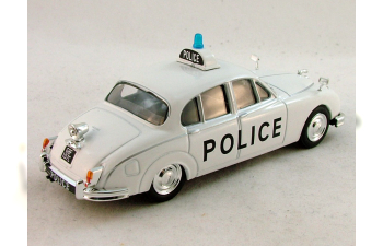 (Уценка!) JAGUAR Mk II (1959) Полиция Великобритании, Полицейские Машины Мира 3, белый