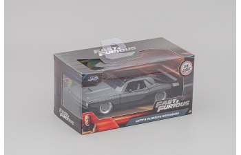 PLYMOUTH Letty's Barracuda 440 Coupe (1969) - Fast & Furious 7 - (2015), black / grey