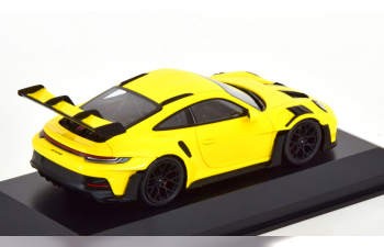 PORSCHE 911 (992) GT3 RS (2023), yellow black