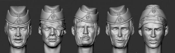 Немецкие раненые танкисты ВОВ