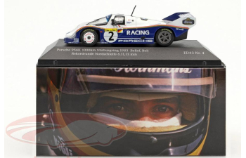 PORSCHE 956K №2 Record Lap Nordschleife 6.11,13 min 1000km Nürburgring (1983) Stefan Bellof, Derek Bell 