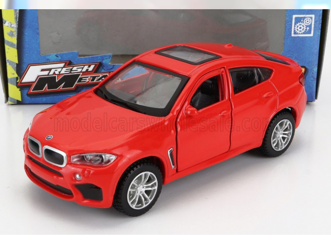 BMW X6 (2015), red