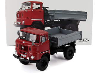 IFA W50 Truck 2-assi (1965), Red Silver