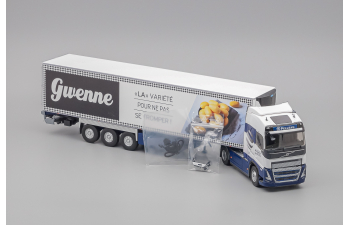 VOLVO Fh4 Truck Semi-frigo Givenne Transports (2020), White Black