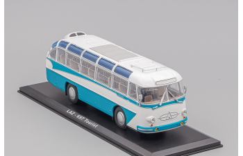 ЛАЗ 697Е Турист (1961-1963), бирюзово-белый