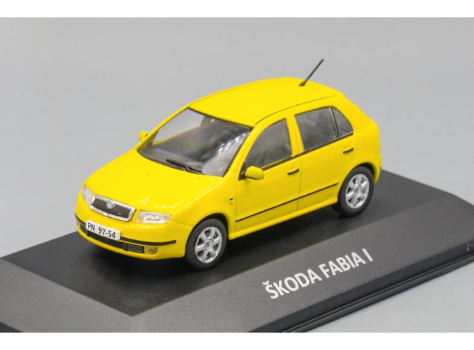 Skoda Fabia I, yellow