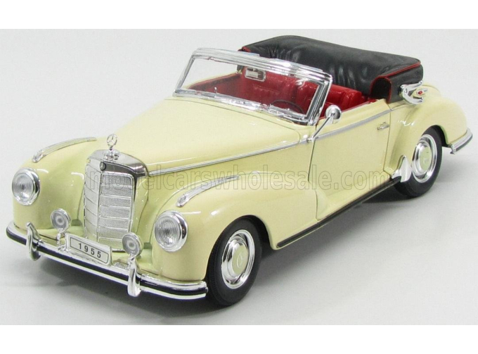 MERCEDES-BENZ 300S Cabriolet Open (1955), cream