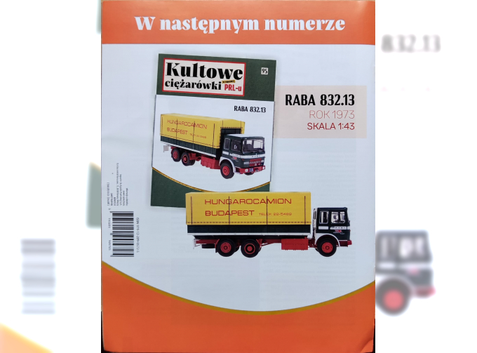 RABA 832.13, Kultowe Ciezarowki PRL-u 95