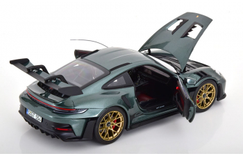 PORSCHE 911 (992) GT3 RS (2022), dark green-metallic