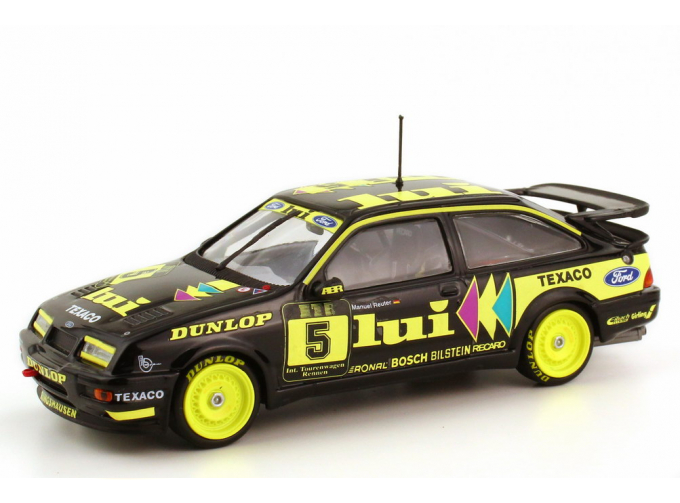 FORD Sierra RS 500 Team Ringshausen DTM M. Reuter (1988), black / yellow