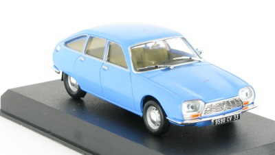 CITROEN GS de 1971, серия Auto Plus La Collection 80, голубой