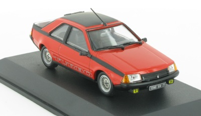 RENAULT Fuego Turbo 1983, серия Renault Collection 86, красный