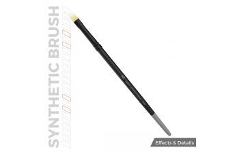 Синтетическая кисть - Гребень / AK SYNTHETIC BRUSH – COMB