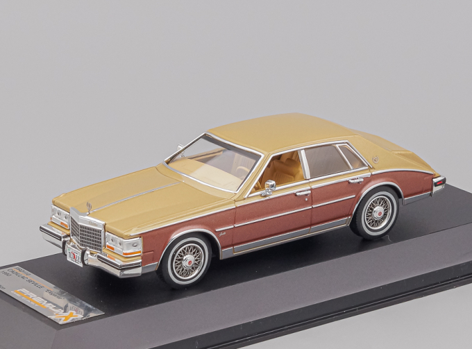 CADILLAC SEVILLE Elegante 1980, gold / brown