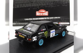 FORD Escort Mkii Rs 1800 №10 Rally Forest Stage (2008) Ken Block - Alex Gelsomino, Black