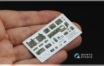 3D Декаль интерьера кабины A6M2 Zero (пр-ва Nakajima) (Border Model)