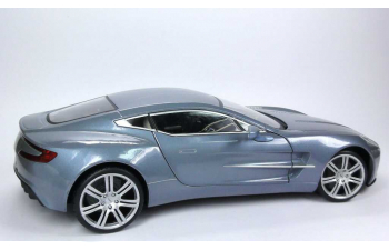 ASTON MARTIN One-77 (2009), blue grey-metallic