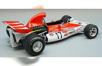 BRM F1 160b №17 Winner Monaco Gp (1972) Jean Pierre Beltoise, White Red