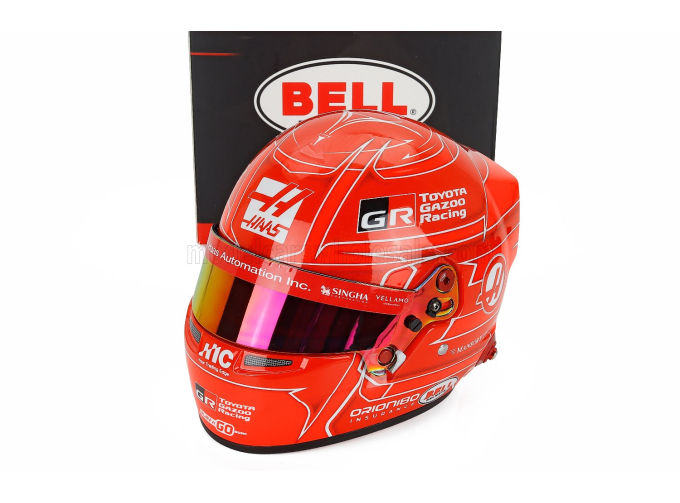 BELL HELMET Casco Helmet F1 Esteban Ocon Team Tgr Haas №31 Season (2026), Red