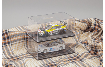 Бокс черный подиум "в клетку" (155 х 90 х 70 мм)