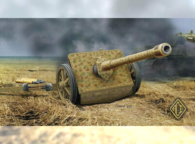 Сборная модель Противотанковая пушка 7.5cm Panzerabwehrkanone 41 (Pak.41)