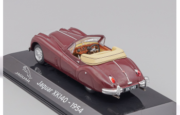 JAGUAR XK140 (1954), dark red