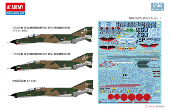 Сборная модель USAF F-4E "Vietnam War"