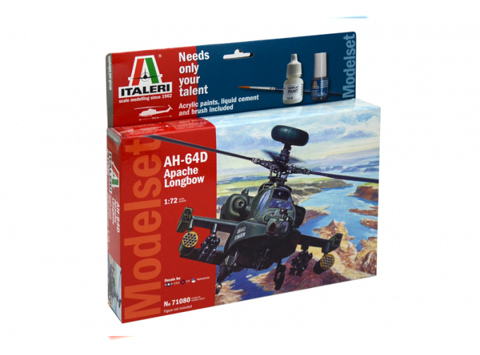 Сборная модель AH-64D Apache Longbow (подарочный набор)